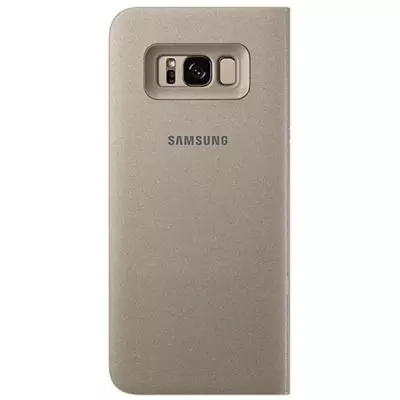 Чехол для моб. телефона Samsung для Galaxy S8+ (G955) LED View Cover Gold (EF-NG955PFEGRU) - 1