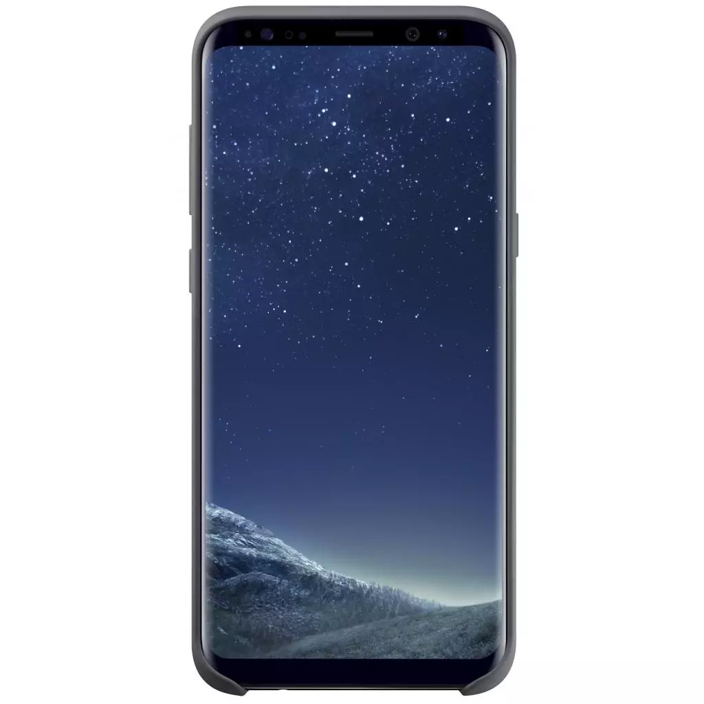 Чехол для моб. телефона Samsung для Galaxy S8 (G950) Silicone Cover Dark Grey (EF-PG950TSEGRU) - 2