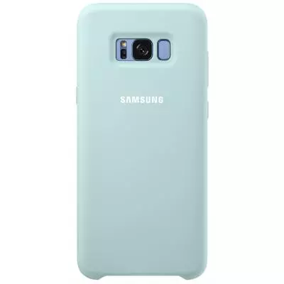 Чехол для моб. телефона Samsung для Galaxy S8+ (G955) Silicone Cover Blue (EF-PG955TLEGRU)