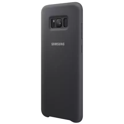 Чехол для моб. телефона Samsung для Galaxy S8+ (G955) Silicone Cover Dark Grey (EF-PG955TSEGRU) - 1 Чехол для моб. телефона Samsung для Galaxy S8+ (G955) Silicone Cover Dark Grey (EF-PG955TSEGRU) - 1