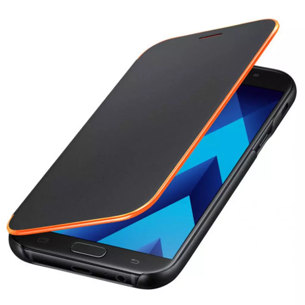 Чехол для моб. телефона Samsung для A320 - Neon Flip Cover (Black) (EF-FA320PBEGRU) - 2 Чехол для моб. телефона Samsung для A320 - Neon Flip Cover (Black) (EF-FA320PBEGRU) - 2