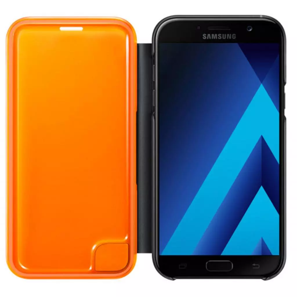 Чехол для моб. телефона Samsung для A320 - Neon Flip Cover (Black) (EF-FA320PBEGRU) - 3 Чехол для моб. телефона Samsung для A320 - Neon Flip Cover (Black) (EF-FA320PBEGRU) - 3