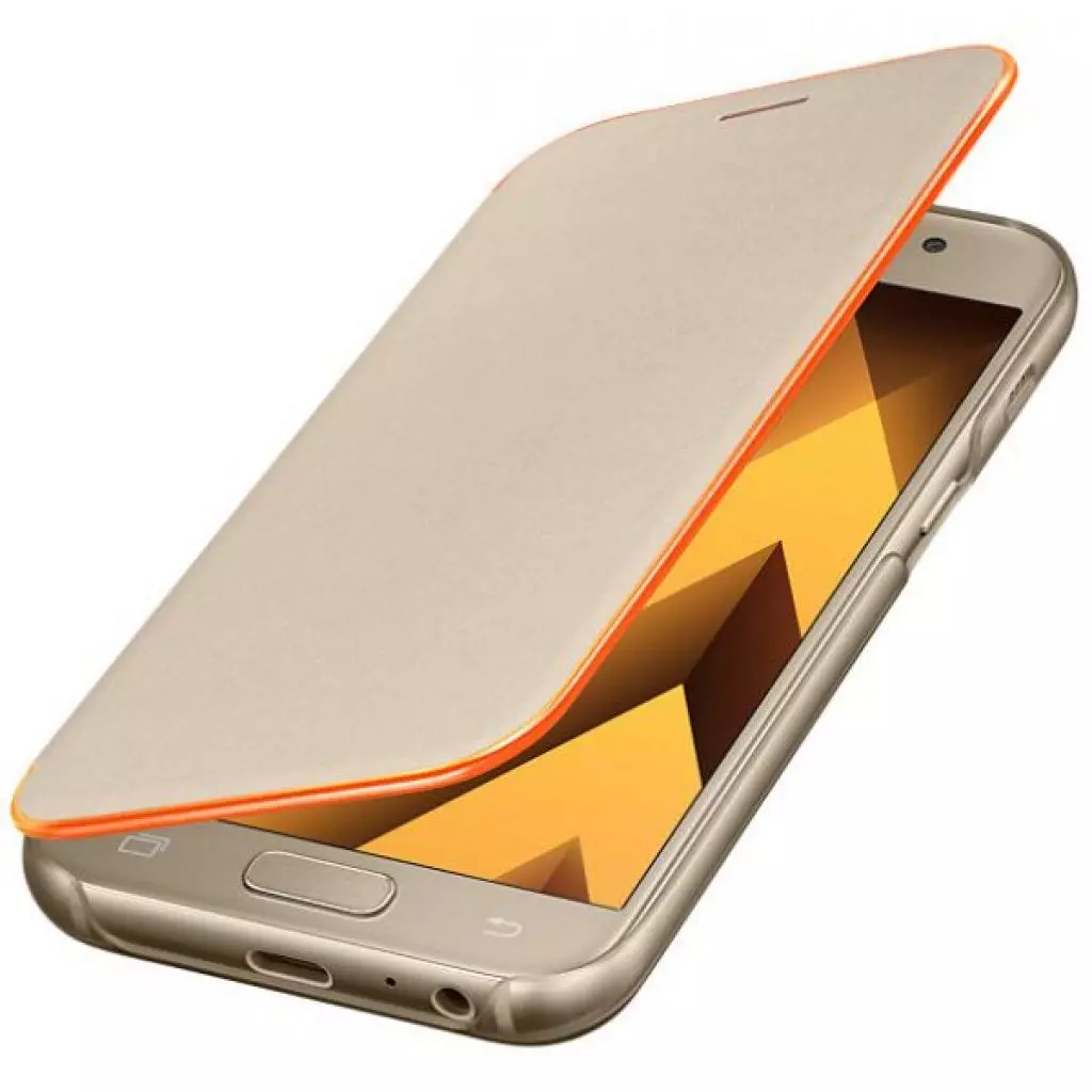 Чехол для моб. телефона Samsung для A320 - Neon Flip Cover (Gold) (EF-FA320PFEGRU) - 2 Чехол для моб. телефона Samsung для A320 - Neon Flip Cover (Gold) (EF-FA320PFEGRU) - 2