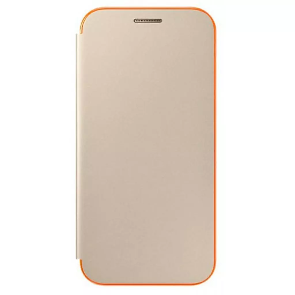 Чехол для моб. телефона Samsung для A320 - Neon Flip Cover (Gold) (EF-FA320PFEGRU)