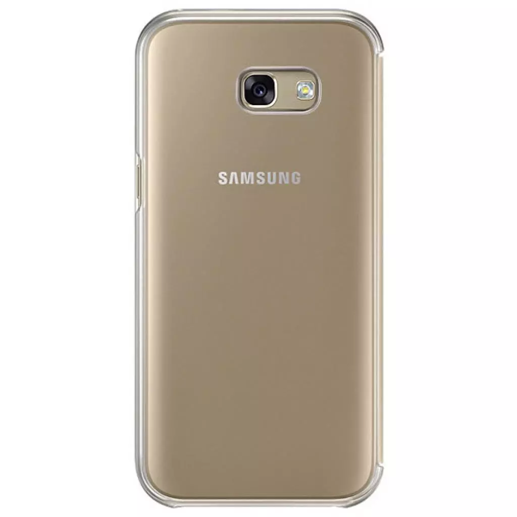 Чехол для моб. телефона Samsung для A520 - Clear View Cover (Gold) (EF-ZA520CFEGRU) - 1 Чехол для моб. телефона Samsung для A520 - Clear View Cover (Gold) (EF-ZA520CFEGRU) - 1