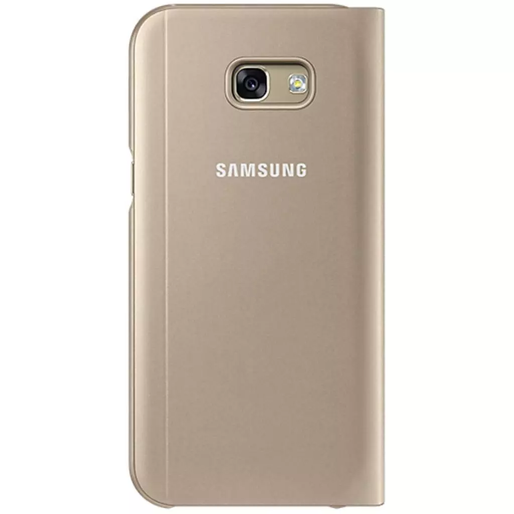 Чехол для моб. телефона Samsung для A520 - S View Standing Cover (Gold) (EF-CA520PFEGRU) - 1 Чехол для моб. телефона Samsung для A520 - S View Standing Cover (Gold) (EF-CA520PFEGRU) - 1