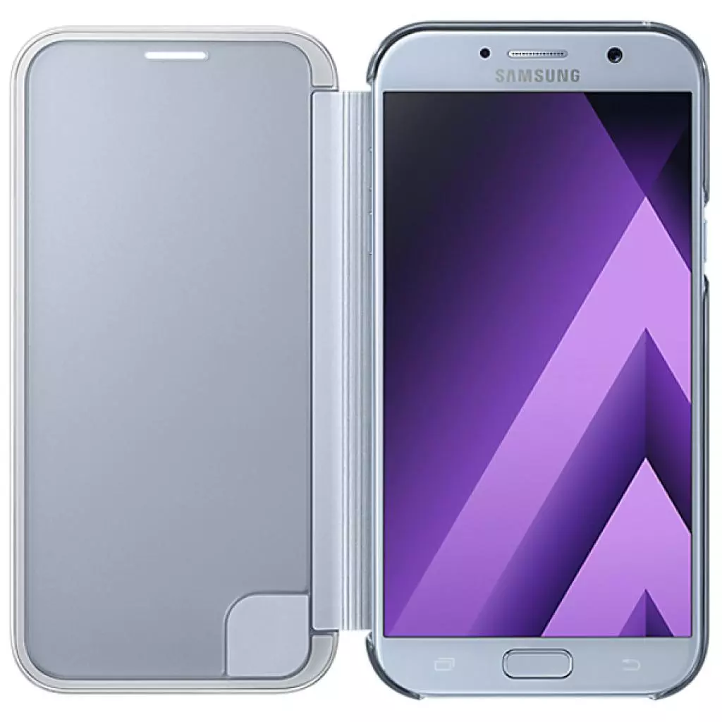 Чехол для моб. телефона Samsung для A720 - Clear View Cover (Blue) (EF-ZA720CLEGRU) - 3 Чехол для моб. телефона Samsung для A720 - Clear View Cover (Blue) (EF-ZA720CLEGRU) - 3