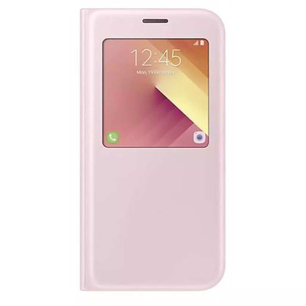 Чехол для моб. телефона Samsung для A720 - S View Standing Cover (Pink) (EF-CA720PPEGRU)