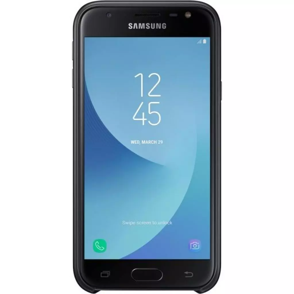 Чехол для моб. телефона Samsung для J3 (2017)/J330-EF-PJ330CBEGRU-Dual Layer Cover (Bl) (EF-PJ330CBEGRU) - 2