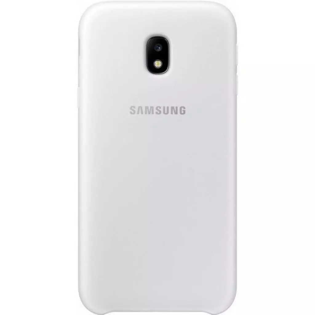 Чехол для моб. телефона Samsung для J3 (2017)/J330-EF-PJ330CWEGRU-Dual Layer Cover (Wh) (EF-PJ330CWEGRU)