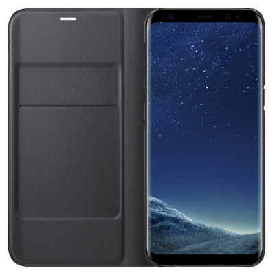 Чехол для моб. телефона Samsung для S8+/EF-NG955PBEGRU - LED View Cover (Black) (EF-NG955PBEGRU) - 3 Чехол для моб. телефона Samsung для S8+/EF-NG955PBEGRU - LED View Cover (Black) (EF-NG955PBEGRU) - 3