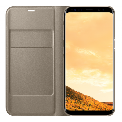 Чехол для моб. телефона Samsung для S8+/EF-NG955PFEGRU - LED View Cover (Gold) (EF-NG955PFEGRU) - 3