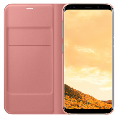Чехол для моб. телефона Samsung для S8+/EF-NG955PPEGRU - LED View Cover (Pink) (EF-NG955PPEGRU) - 3 Чехол для моб. телефона Samsung для S8+/EF-NG955PPEGRU - LED View Cover (Pink) (EF-NG955PPEGRU) - 3