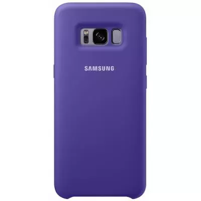 Чехол для моб. телефона Samsung для S8+/EF-PG955TVEGRU - Silicone Cover (Violet) (EF-PG955TVEGRU)