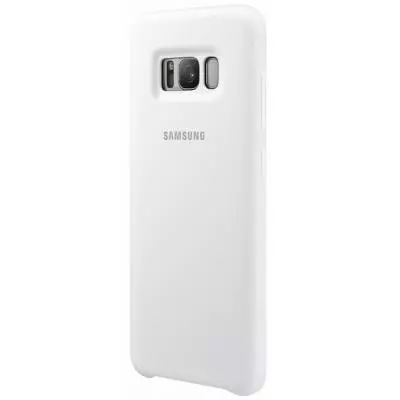 Чехол для моб. телефона Samsung для S8+/EF-PG955TWEGRU - Silicone Cover (White) (EF-PG955TWEGRU) - 1 Чехол для моб. телефона Samsung для S8+/EF-PG955TWEGRU - Silicone Cover (White) (EF-PG955TWEGRU) - 1
