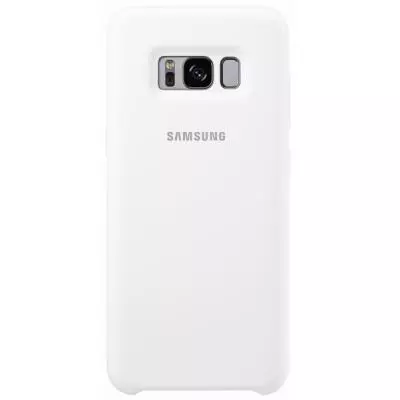 Чехол для моб. телефона Samsung для S8+/EF-PG955TWEGRU - Silicone Cover (White) (EF-PG955TWEGRU)
