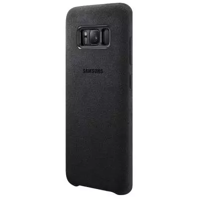Чехол для моб. телефона Samsung для S8+/EF-XG955ASEGRU - Alcantara Cover (Dark Gray) (EF-XG955ASEGRU) - 1 Чехол для моб. телефона Samsung для S8+/EF-XG955ASEGRU - Alcantara Cover (Dark Gray) (EF-XG955ASEGRU) - 1