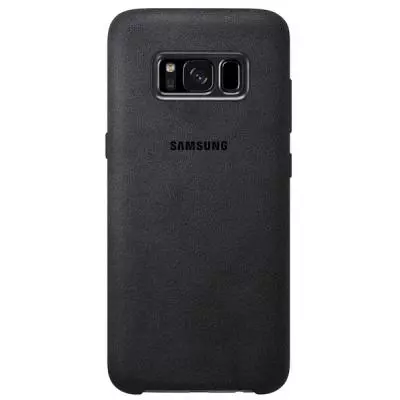 Чехол для моб. телефона Samsung для S8+/EF-XG955ASEGRU - Alcantara Cover (Dark Gray) (EF-XG955ASEGRU)