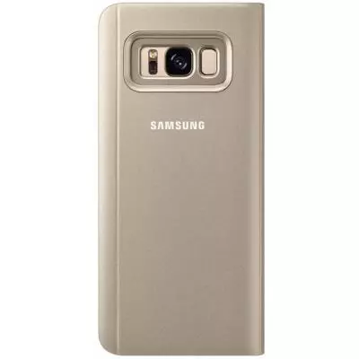 Чехол для моб. телефона Samsung для S8+/EF-ZG955CFEGRU -Clear View Standing Cover (Gold) (EF-ZG955CFEGRU) - 1