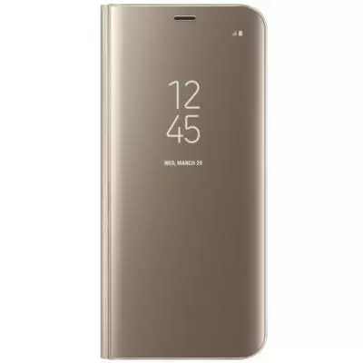 Чехол для моб. телефона Samsung для S8+/EF-ZG955CFEGRU -Clear View Standing Cover (Gold) (EF-ZG955CFEGRU)