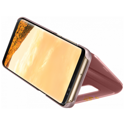 Чехол для моб. телефона Samsung для S8+/EF-ZG955CPEGRU -Clear View Standing Cover (Pink) (EF-ZG955CPEGRU) - 4
