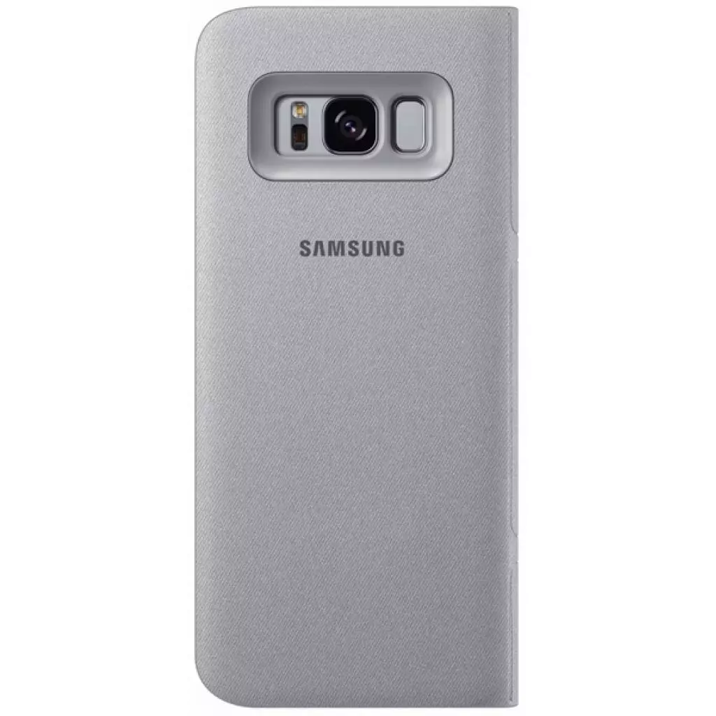 Чехол для моб. телефона Samsung для S8/EF-NG950PSEGRU - LED View Cover (Silver) (EF-NG950PSEGRU) - 1 Чехол для моб. телефона Samsung для S8/EF-NG950PSEGRU - LED View Cover (Silver) (EF-NG950PSEGRU) - 1