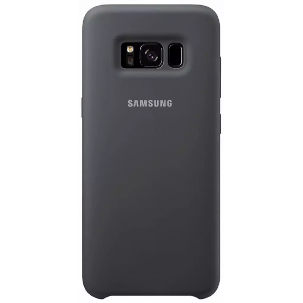 Чехол для моб. телефона Samsung для S8/EF-PG950TSEGRU - Silicone Cover (Dark Gray) (EF-PG950TSEGRU)