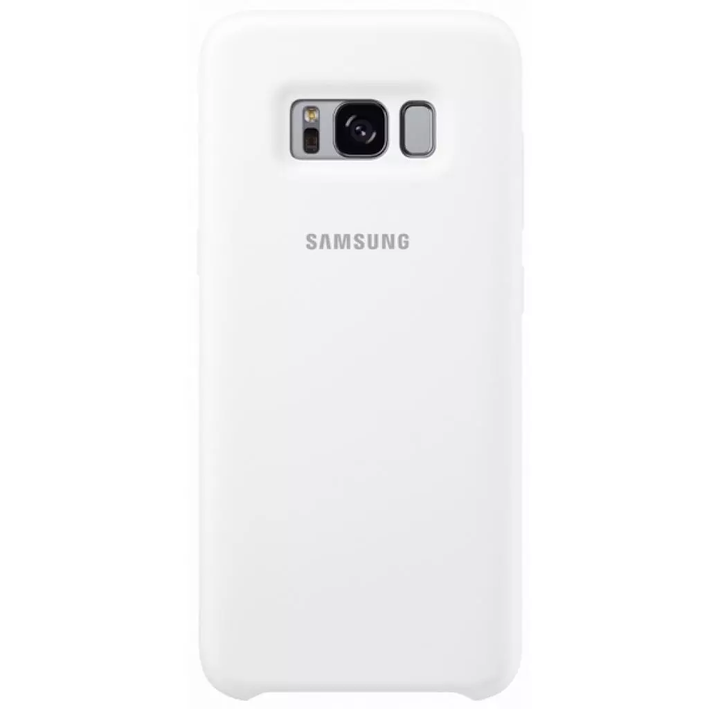 Чехол для моб. телефона Samsung для S8/EF-PG950TWEGRU - Silicone Cover (White) (EF-PG950TWEGRU)