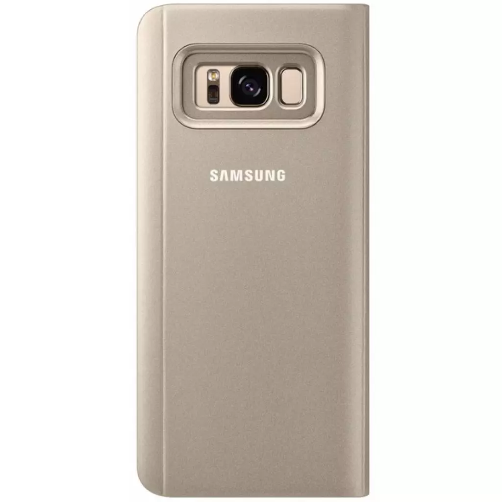 Чехол для моб. телефона Samsung для S8/EF-ZG950CFEGRU - Clear View Standing Cover (Gold) (EF-ZG950CFEGRU) - 1 Чехол для моб. телефона Samsung для S8/EF-ZG950CFEGRU - Clear View Standing Cover (Gold) (EF-ZG950CFEGRU) - 1