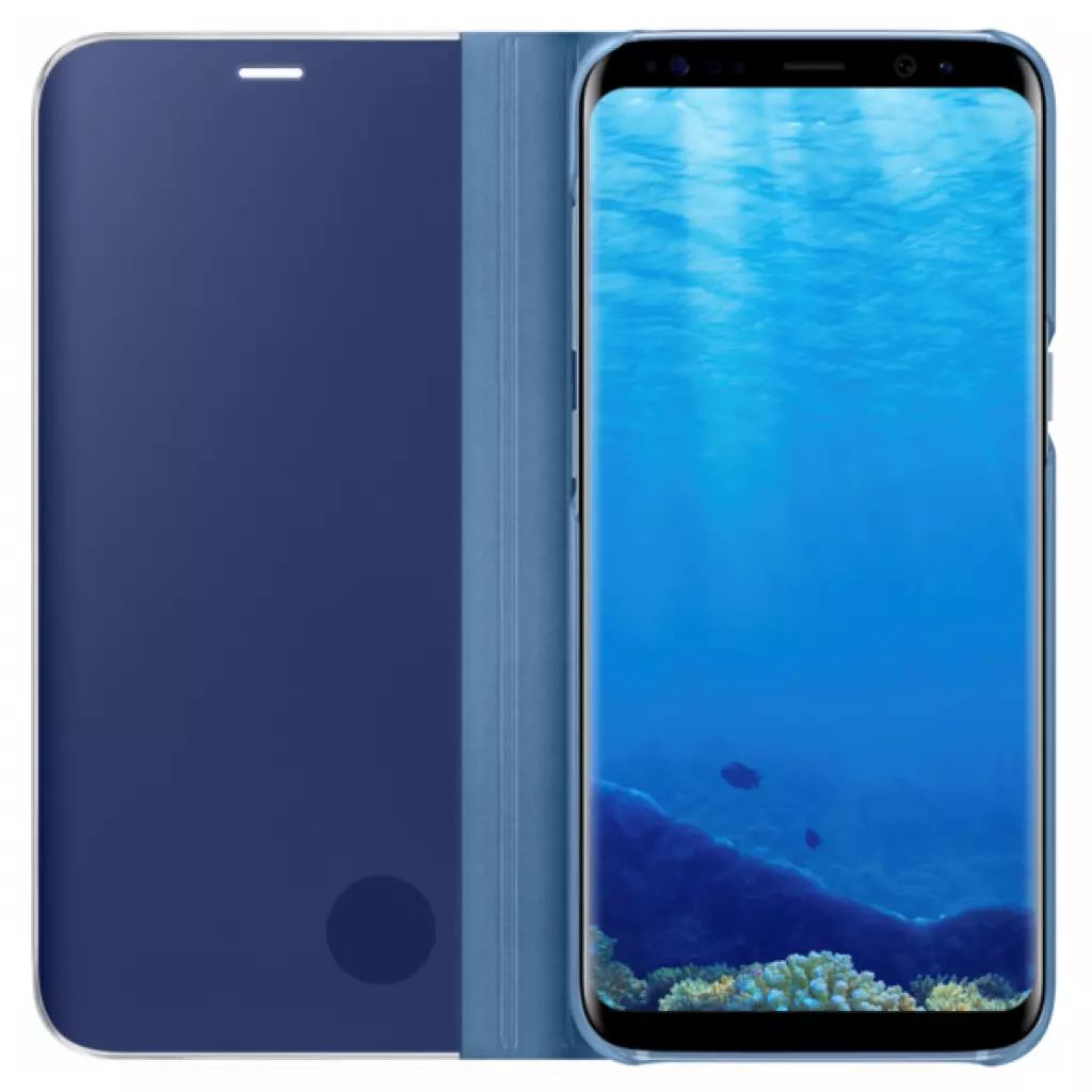 Чехол для моб. телефона Samsung для S8/EF-ZG950CLEGRU - Clear View Standing Cover (Blue) (EF-ZG950CLEGRU) - 3 Чехол для моб. телефона Samsung для S8/EF-ZG950CLEGRU - Clear View Standing Cover (Blue) (EF-ZG950CLEGRU) - 3