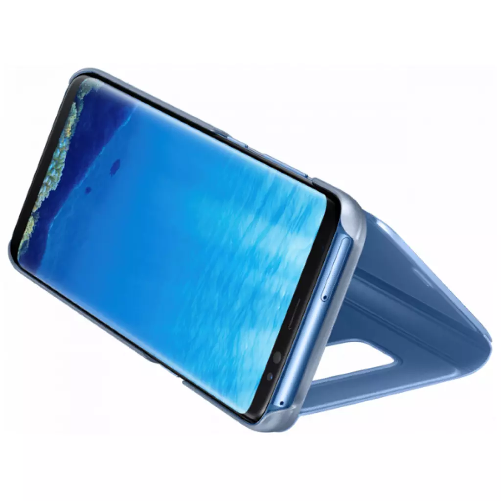 Чехол для моб. телефона Samsung для S8/EF-ZG950CLEGRU - Clear View Standing Cover (Blue) (EF-ZG950CLEGRU) - 4 Чехол для моб. телефона Samsung для S8/EF-ZG950CLEGRU - Clear View Standing Cover (Blue) (EF-ZG950CLEGRU) - 4