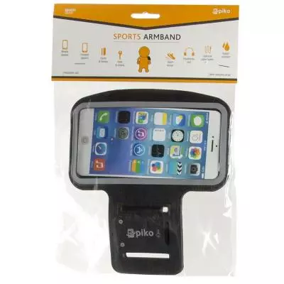 Чехол для моб. телефона Piko на руку GAF14025L для мобильных телефонов (черный) (1283126476983) - 4 Чехол для моб. телефона Piko на руку GAF14025L для мобильных телефонов (черный) (1283126476983) - 4