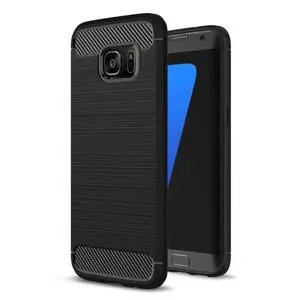 Чехол для моб. телефона для SAMSUNG Galaxy S7 Carbon Fiber (Black) Laudtec (LT-GS7B)