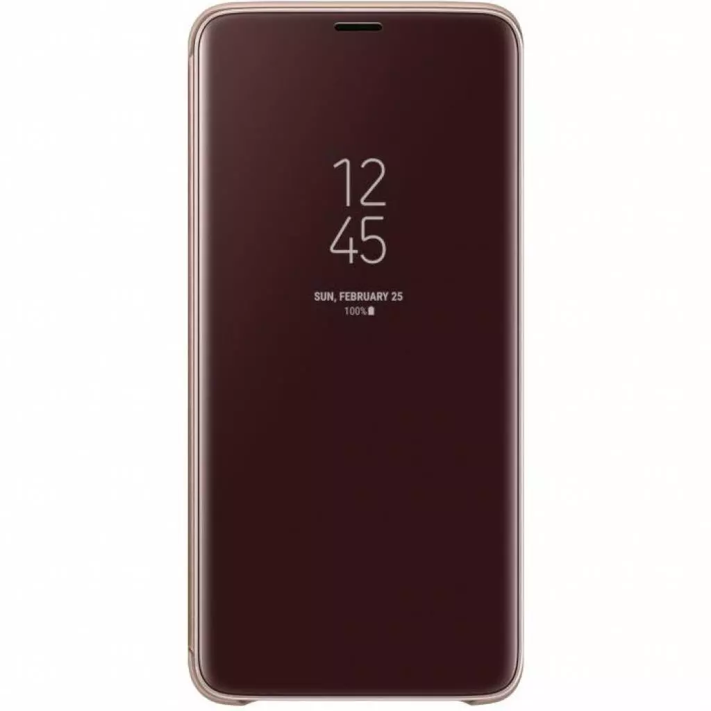 Чехол для моб. телефона Samsung для Galaxy S9+ (G965) Clear View Standing Cover Gold (EF-ZG965CFEGRU)