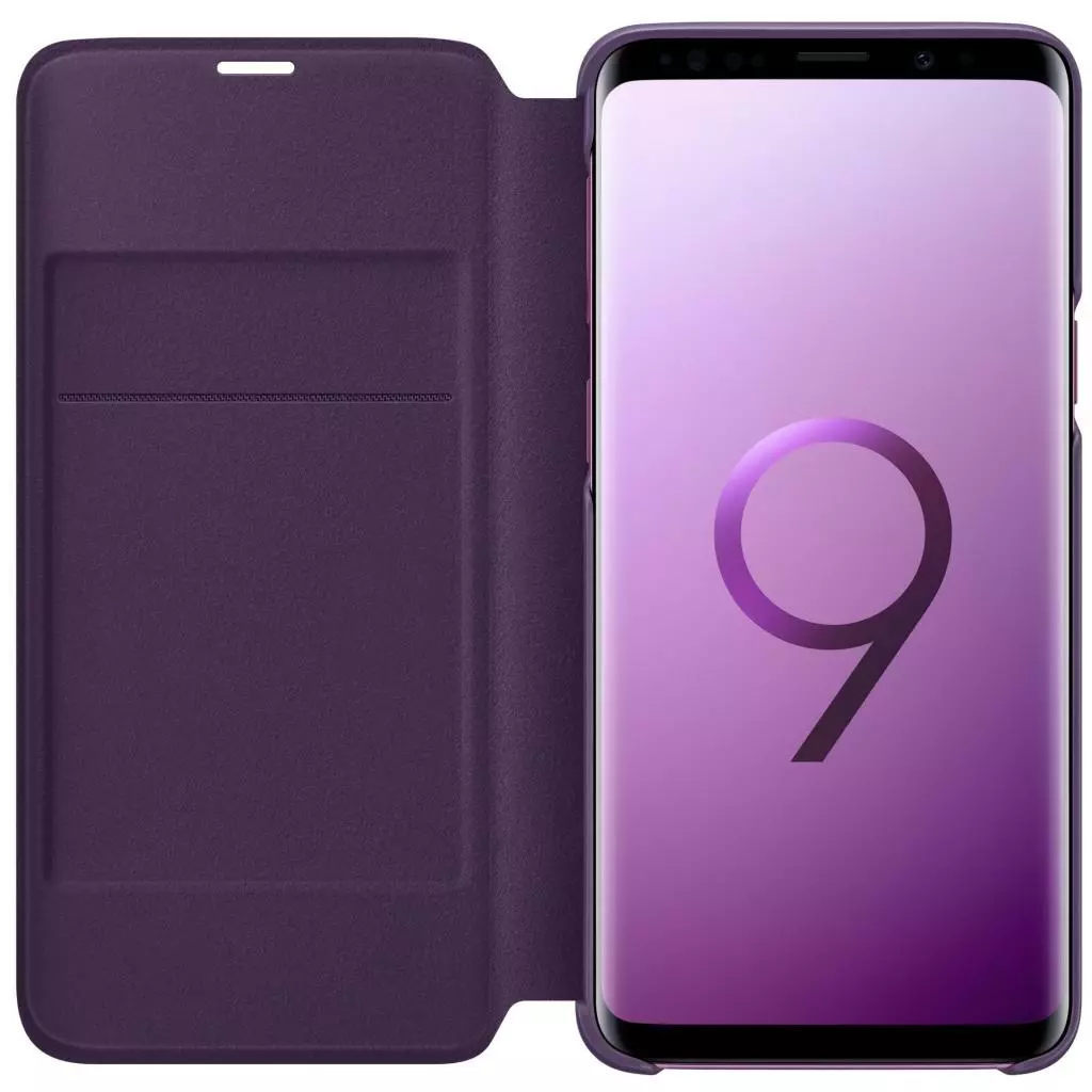 Чехол для моб. телефона Samsung для Galaxy S9 (G960) LED View Cover Orchid Gray (EF-NG960PVEGRU) - 3 Чехол для моб. телефона Samsung для Galaxy S9 (G960) LED View Cover Orchid Gray (EF-NG960PVEGRU) - 3