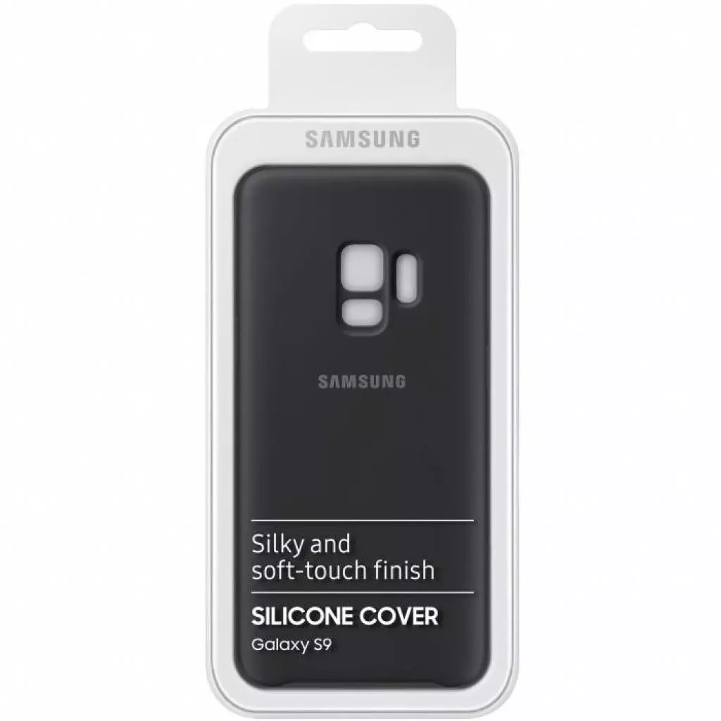 Чехол для моб. телефона Samsung для Galaxy S9 (G960) Silicone Cover Black (EF-PG960TBEGRU) - 4 Чехол для моб. телефона Samsung для Galaxy S9 (G960) Silicone Cover Black (EF-PG960TBEGRU) - 4