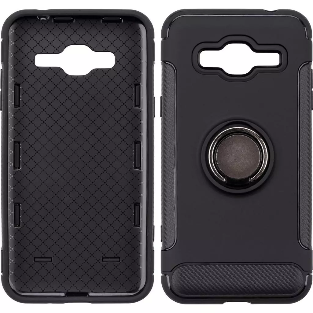 Чехол для моб. телефона Laudtec для Samsung J3 2016/J320 Ring stand (black) (LR-J320-BC) - 4 Чехол для моб. телефона Laudtec для Samsung J3 2016/J320 Ring stand (black) (LR-J320-BC) - 4