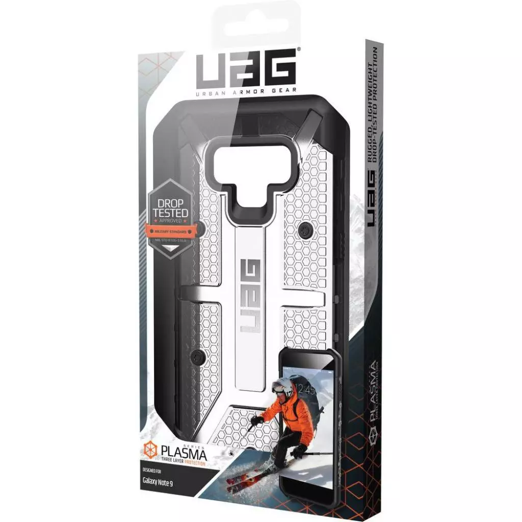 Чехол для моб. телефона Uag Samsung Galaxy Note 9 Plasma Ice (211053114343) - 11 Чехол для моб. телефона Uag Samsung Galaxy Note 9 Plasma Ice (211053114343) - 11