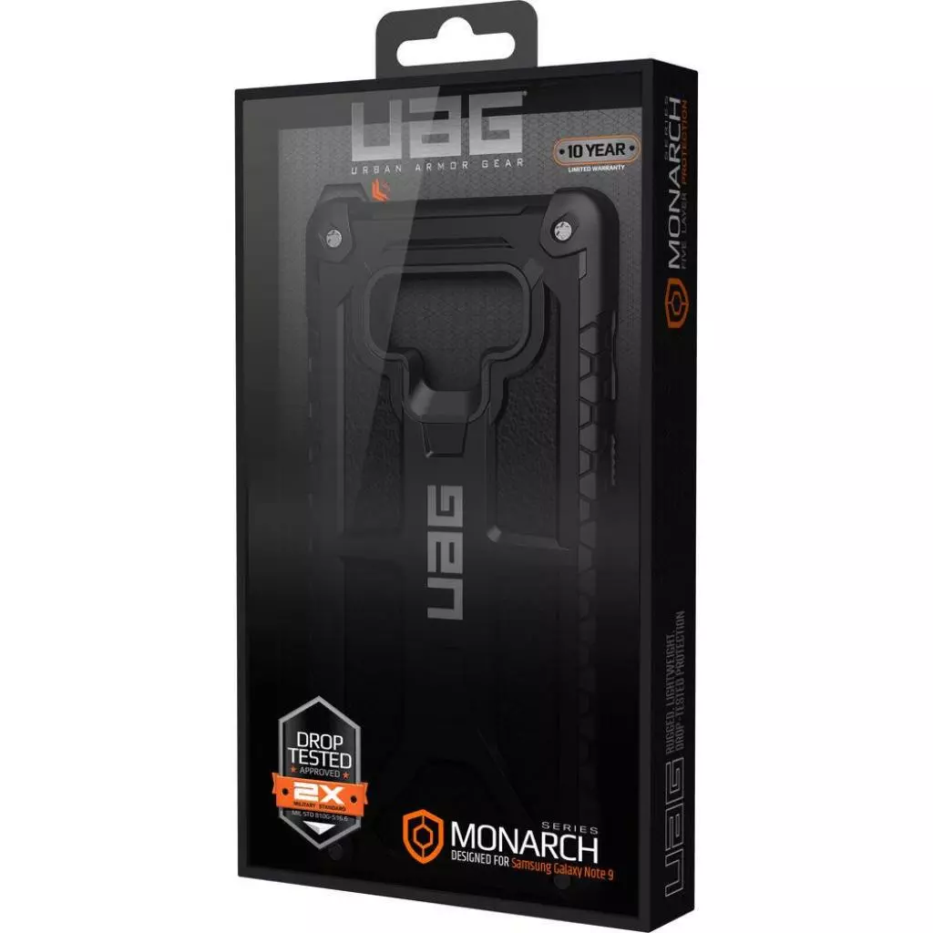 Чехол для моб. телефона Uag Samsung Galaxy Note 9 Monarch Black (211051114040) - 11 Чехол для моб. телефона Uag Samsung Galaxy Note 9 Monarch Black (211051114040) - 11
