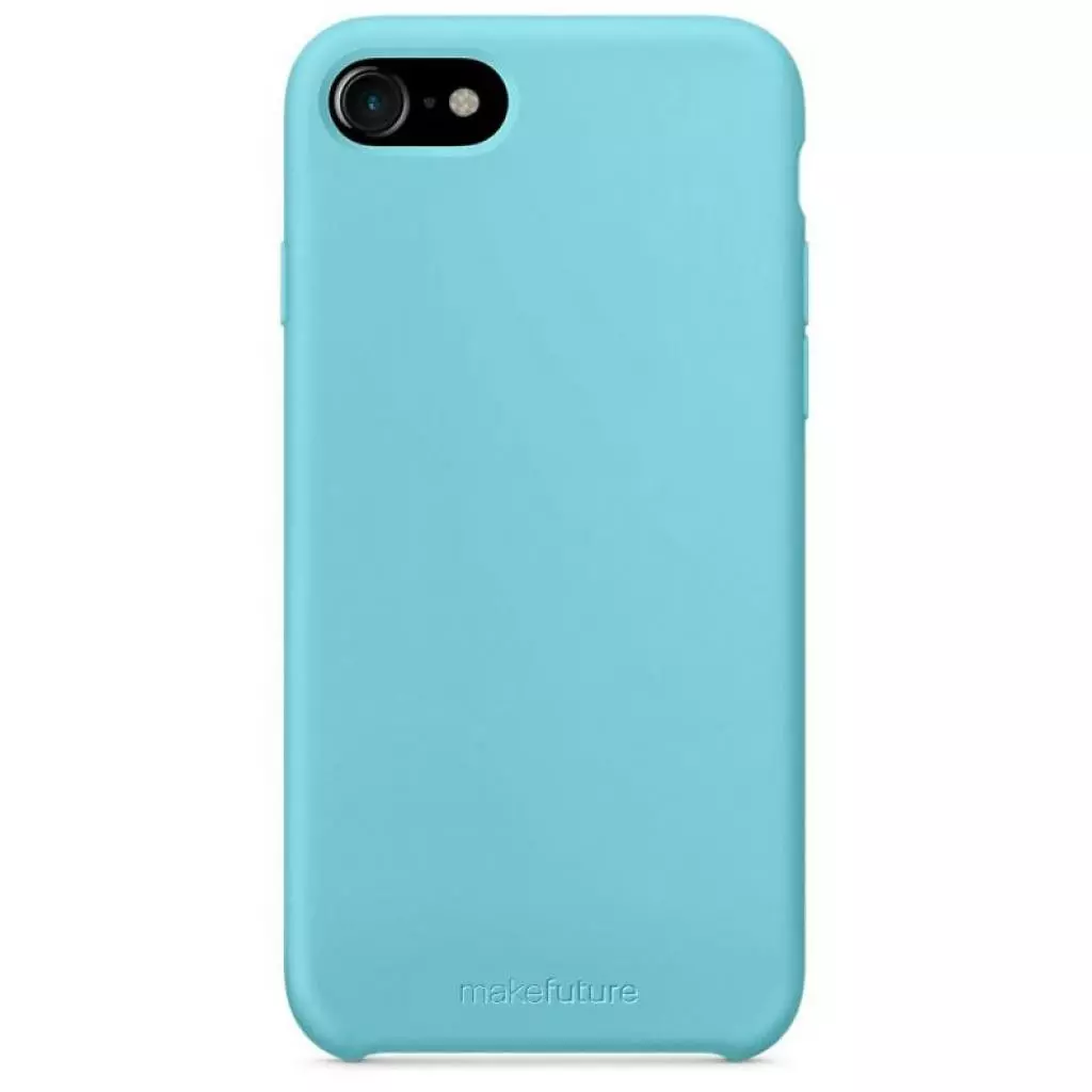 Чехол для моб. телефона MakeFuture Silicone Case Apple iPhone 8 Light Blue (MCS-AI8LB)