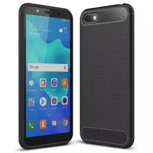 Чехол для моб. телефона Huawei Y5 2018/Honor 7A Carbon Fiber (Black) Laudtec (LT-HY52018B)