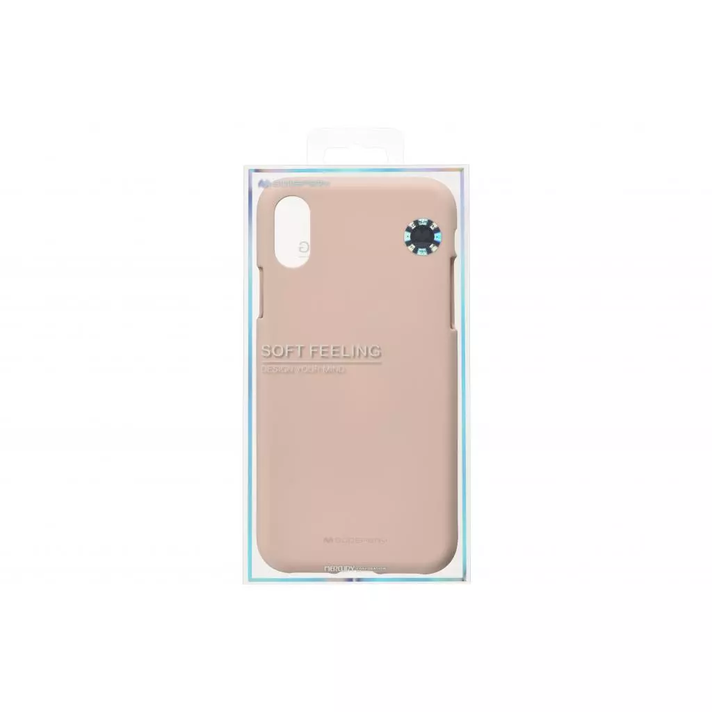Чехол для моб. телефона Goospery Apple iPhone X/Xs SF Jelly Pink Sand (8809550409224) - 2 Чехол для моб. телефона Goospery Apple iPhone X/Xs SF Jelly Pink Sand (8809550409224) - 2