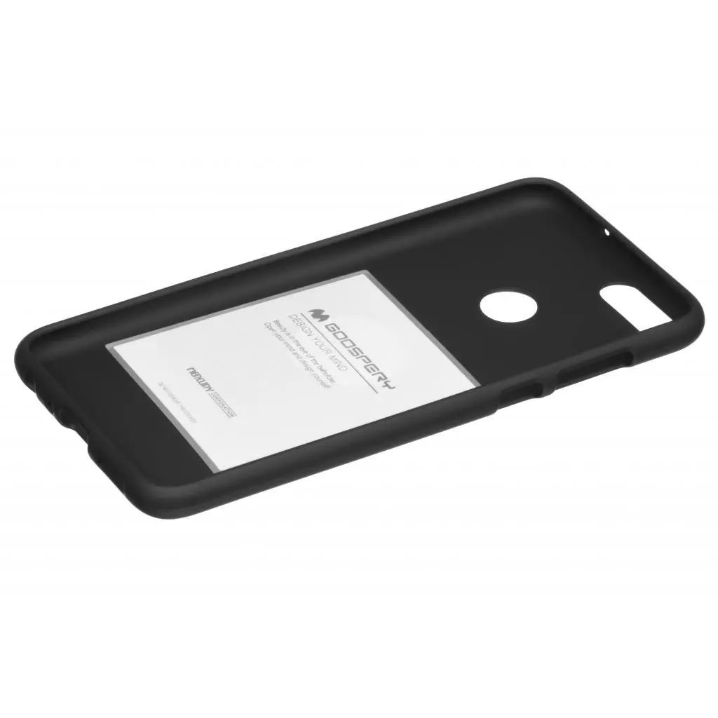 Чехол для моб. телефона Goospery Huawei P Smart SF Jelly Black (8809550415317) - 1