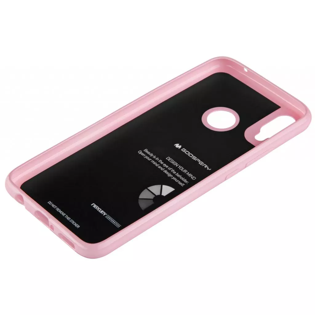 Чехол для моб. телефона Goospery Huawei P Smart+ Pearl Jelly Pink (8809621283104) - 1 Чехол для моб. телефона Goospery Huawei P Smart+ Pearl Jelly Pink (8809621283104) - 1