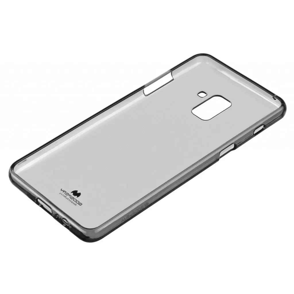 Чехол для моб. телефона Goospery Transparent Jelly Samsung Galaxy A8 A530 Black (8809621309729) - 1