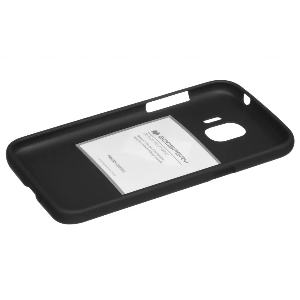 Чехол для моб. телефона Goospery Samsung Galaxy J2 (J250) SF Jelly Black (8809550415409) - 1 Чехол для моб. телефона Goospery Samsung Galaxy J2 (J250) SF Jelly Black (8809550415409) - 1