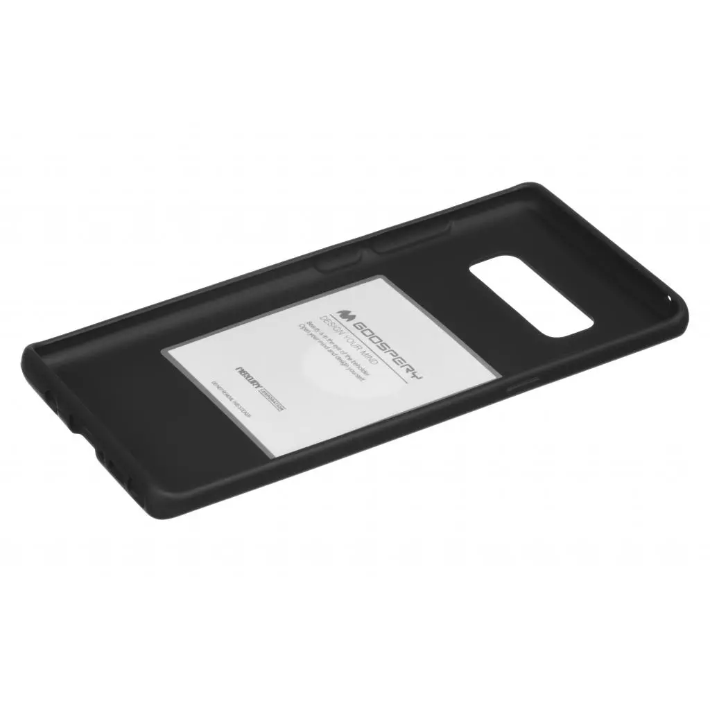 Чехол для моб. телефона Goospery Samsung Galaxy Note 8 SF Jelly Black (8809550409378) - 1