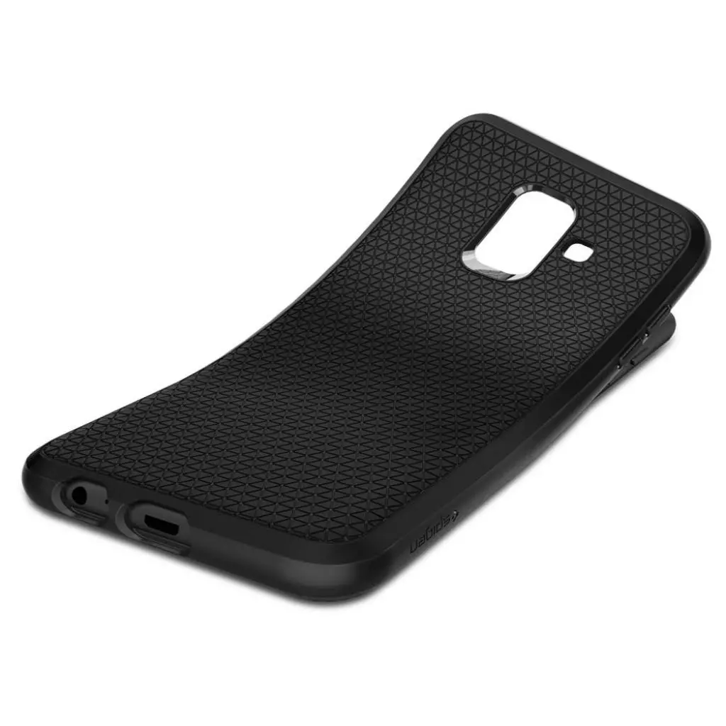 Чехол для моб. телефона Spigen Galaxy A6 Case Liquid Air Black (596CS24093) - 4