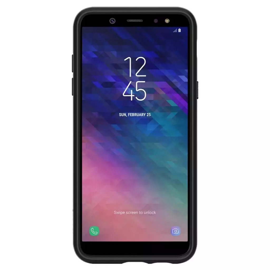 Чехол для моб. телефона Spigen Galaxy A6+ Case Liquid Air Black (597CS24095) - 4 Чехол для моб. телефона Spigen Galaxy A6+ Case Liquid Air Black (597CS24095) - 4