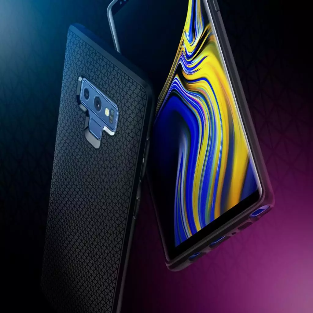 Чехол для моб. телефона Spigen Galaxy Note 9 Case Liquid Air Matte Black (599CS24580) - 5 Чехол для моб. телефона Spigen Galaxy Note 9 Case Liquid Air Matte Black (599CS24580) - 5